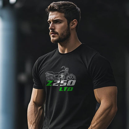 Kawasaki Z250 & KZ250 LTD Inspired T-Shirt - Motorcycle Tee Shirt for Riders