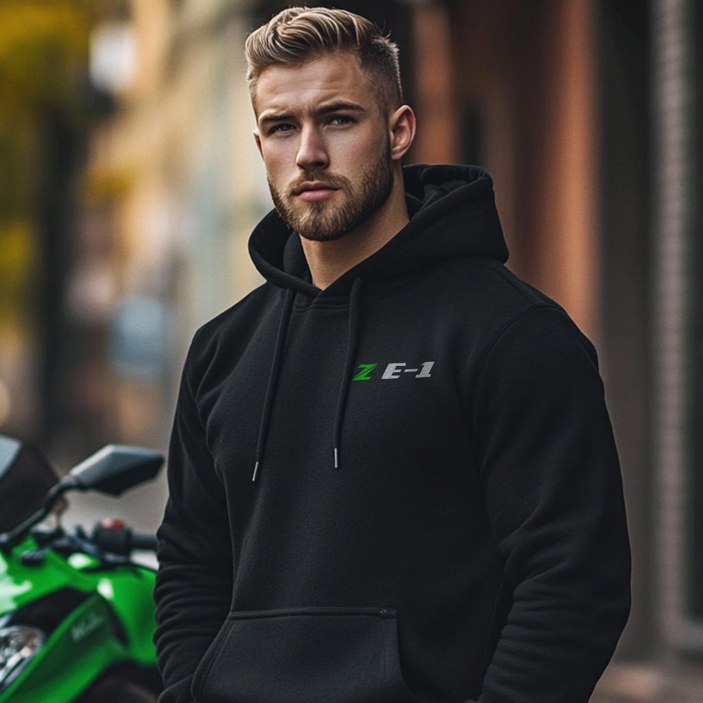Kawasaki Z E-1 2024 Inspired Hoodie - Motorcycle Sweatshirt for Riders