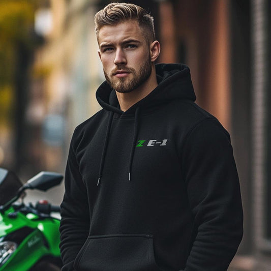 Kawasaki Z E-1 2024 Inspired Hoodie - Motorcycle Sweatshirt for Riders