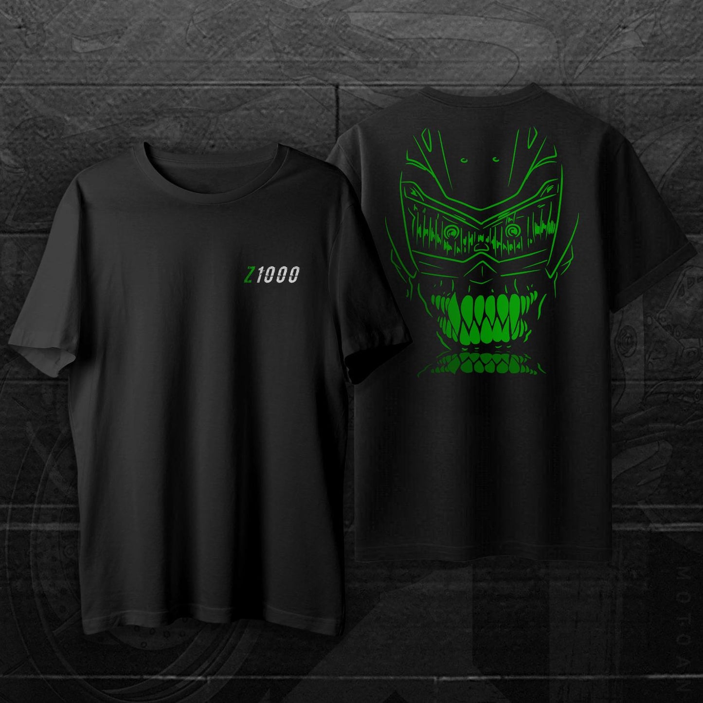 Kawasaki Z1000 Inspired T-Shirt - Motorcycle Tee Shirt for Riders