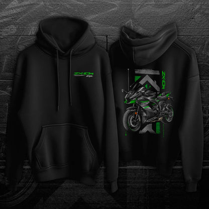 Kawasaki ZX-10R 2021-22 Hoodie - Motorcycle Sweatshirt for Riders