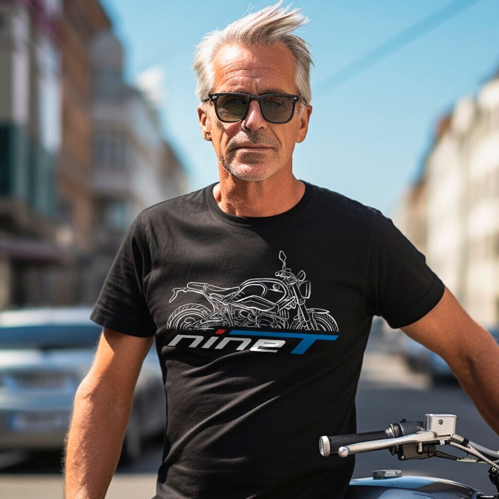 BMW R NineT T-Shirt - Motorcycle Tee Shirt for Motorrad Riders