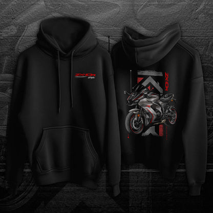 Kawasaki ZX-10R 2021-22 Hoodie - Motorcycle Sweatshirt for Riders