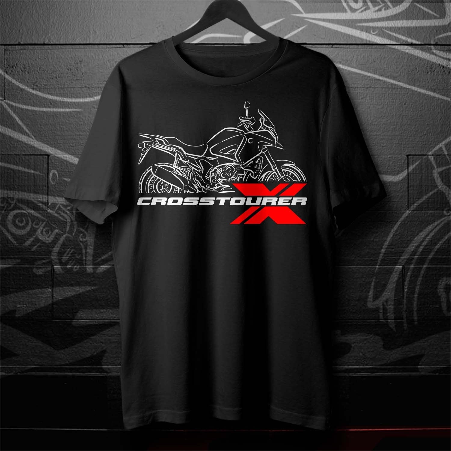 Honda VFR1200X Crosstourer T-Shirt - Motorcycle Tee Shirt for ADV Riders