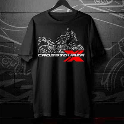 Honda VFR1200X Crosstourer T-Shirt - Motorcycle Tee Shirt for ADV Riders