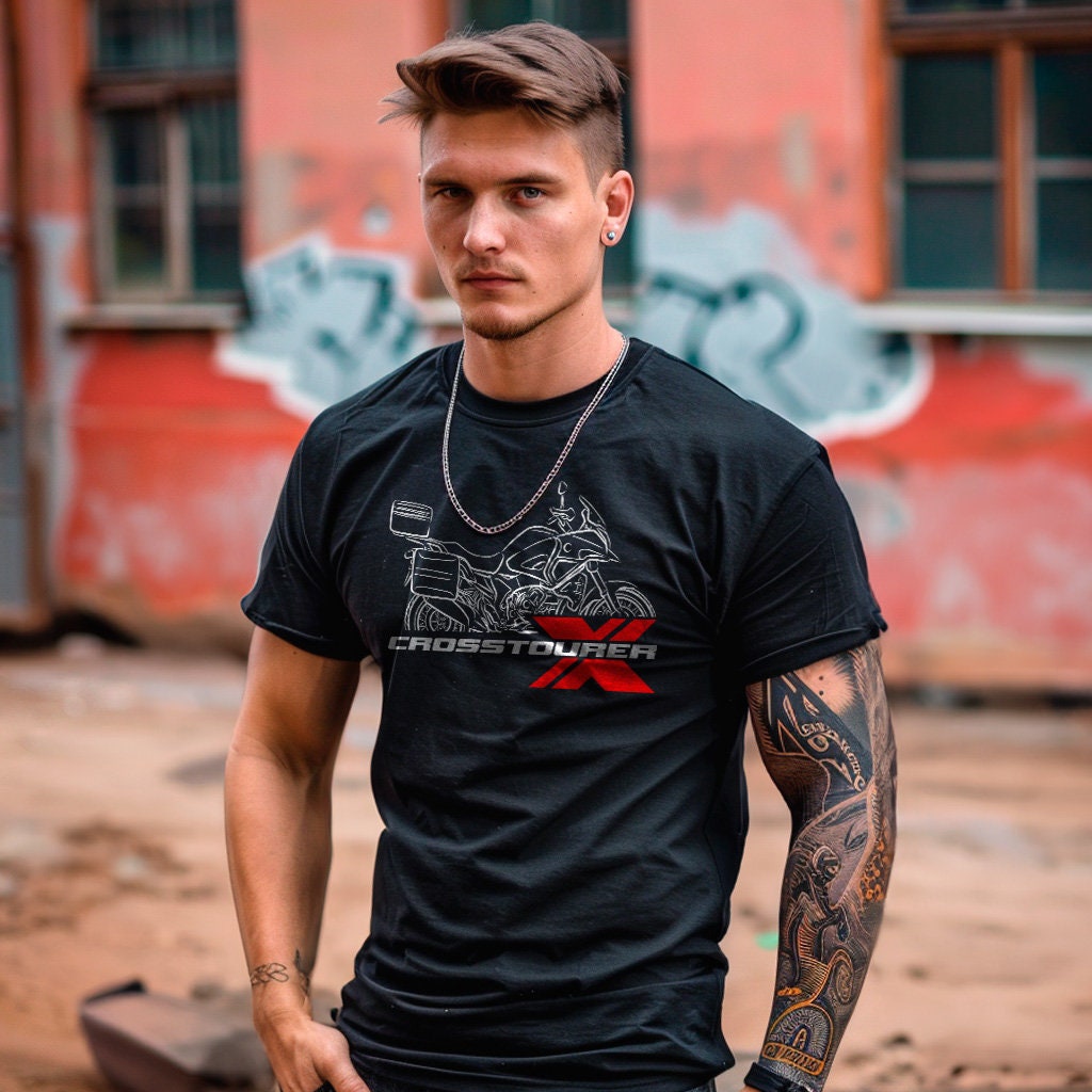 Honda VFR1200X Crosstourer T-Shirt - Motorcycle Tee Shirt for ADV Riders