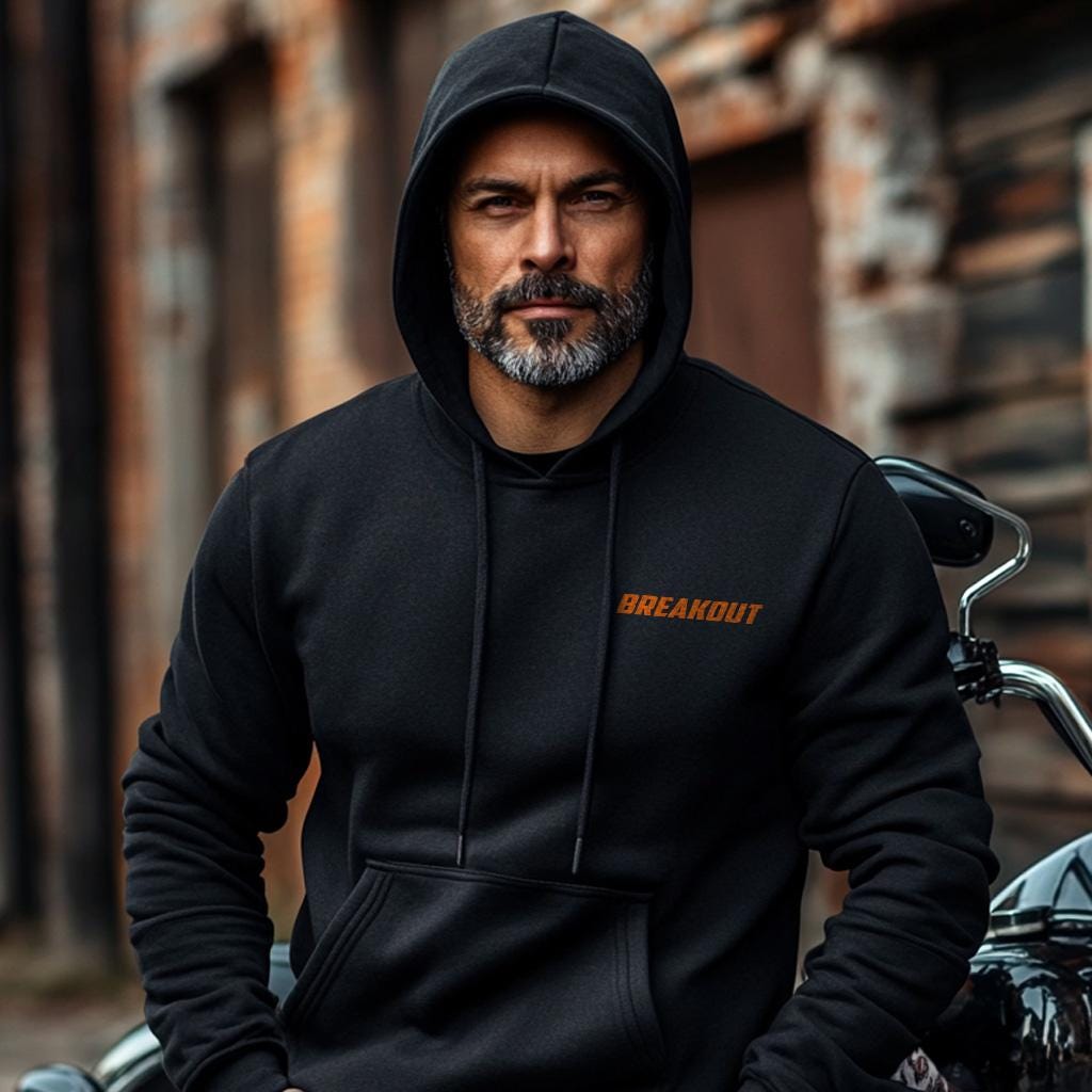 Harley-Davidson FXSB Breakout Inspired Hoodie - Biker Motorcycle Sweatshirt
