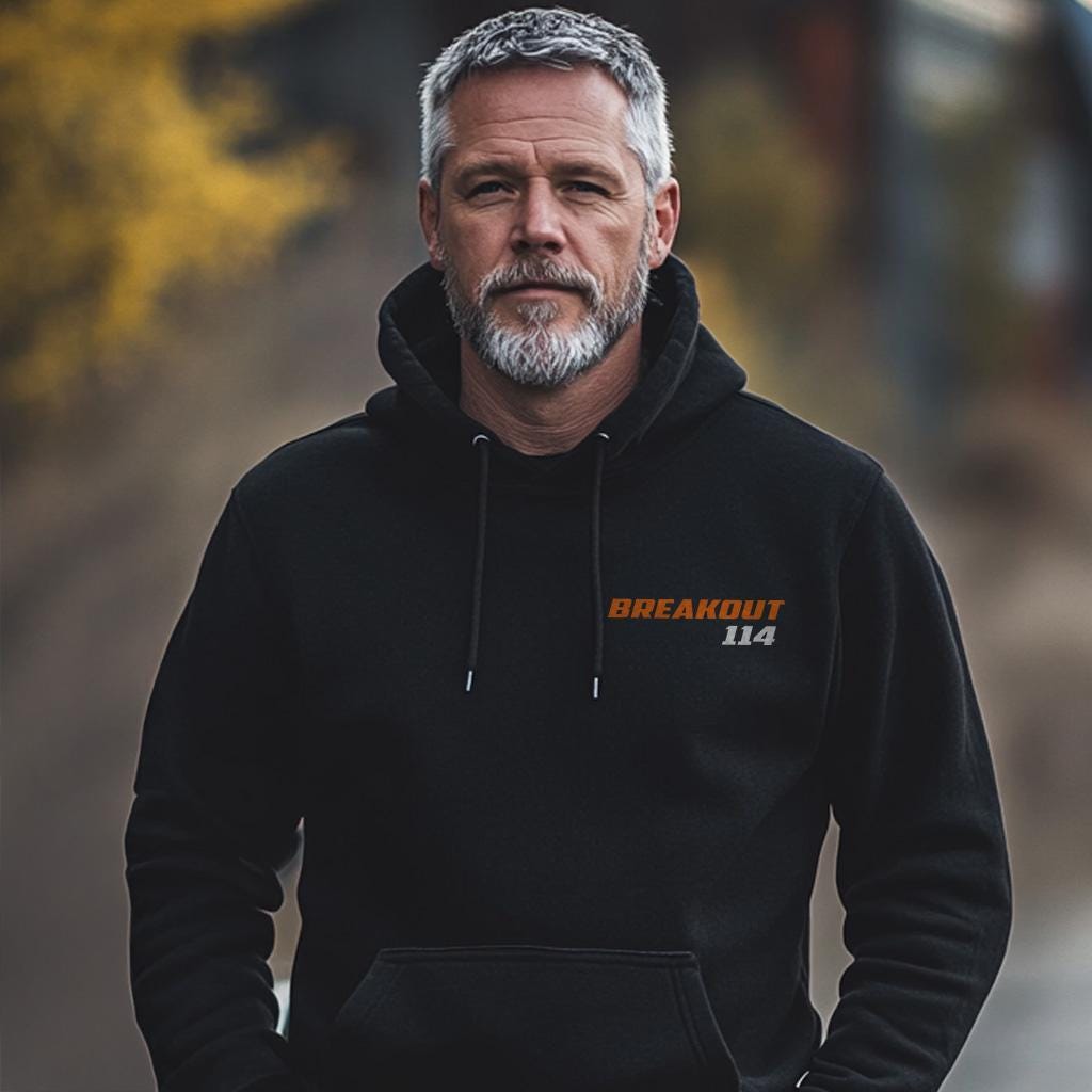 Harley-Davidson FXSB Breakout 114 Inspired Hoodie - Biker Motorcycle Sweatshirt