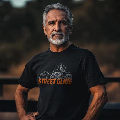 Harley-Davidson Street Glide FLHX Inspired T-Shirt - Biker Motorcycle Tee Shirt
