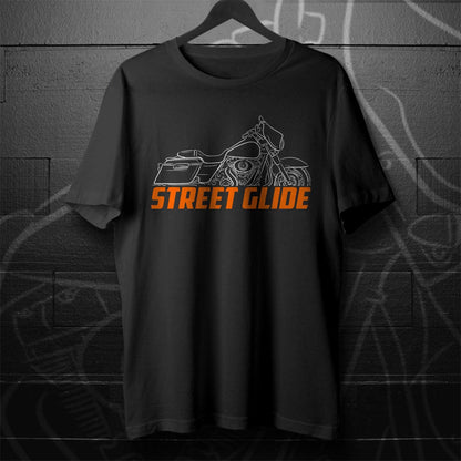 Harley-Davidson Street Glide FLHX Inspired T-Shirt - Biker Motorcycle Tee Shirt