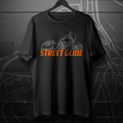 Harley-Davidson Street Glide FLHX Inspired T-Shirt - Biker Motorcycle Tee Shirt