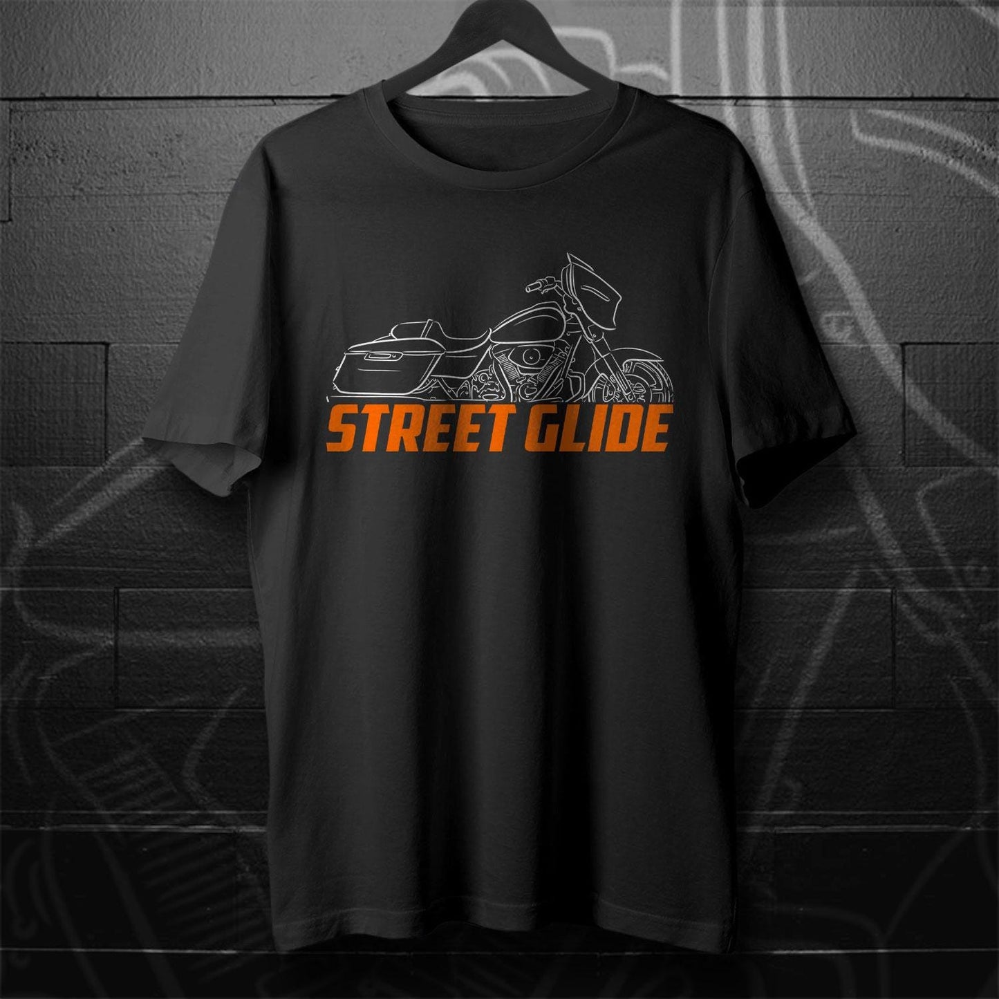 Harley-Davidson Street Glide FLHX Inspired T-Shirt - Biker Motorcycle Tee Shirt