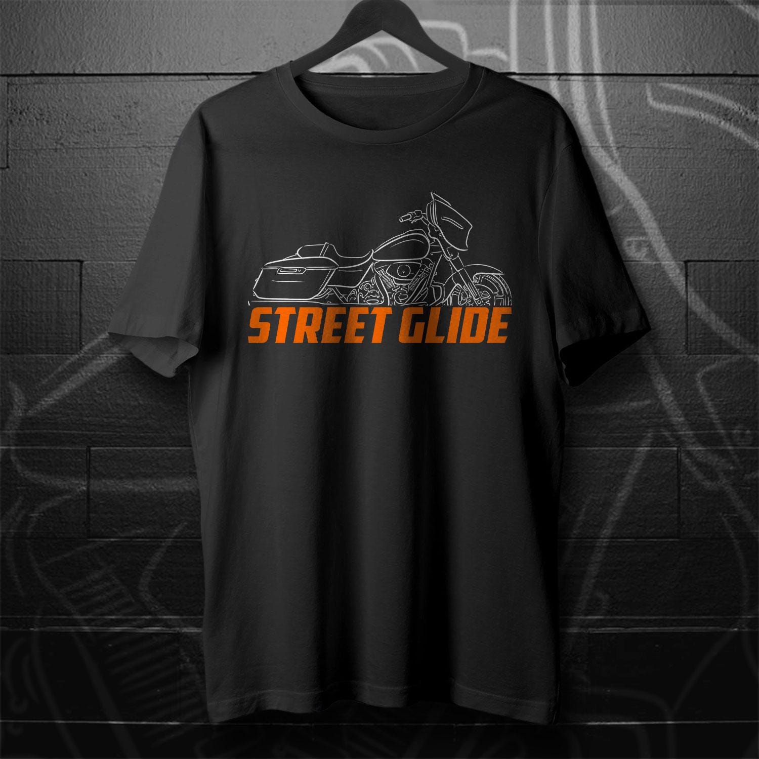 Harley-Davidson Street Glide FLHX Inspired T-Shirt - Biker Motorcycle Tee Shirt
