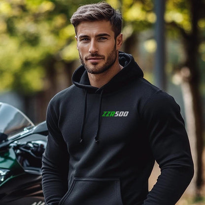 Kawasaki ZZR 500 Inspired Hoodie - Motorcycle Sweatshirt for Riders