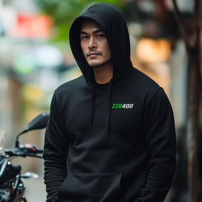 Kawasaki ZZR 400 ZX400N Inspired Hoodie - Motorcycle Sweatshirt for Riders