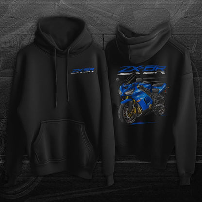 Kawasaki ZX-6R 2005-06 Inspired Hoodie - Motorcycle Sweatshirt for Riders