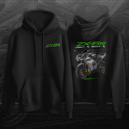 Kawasaki ZX-6R 2005-06 Inspired Hoodie - Motorcycle Sweatshirt for Riders