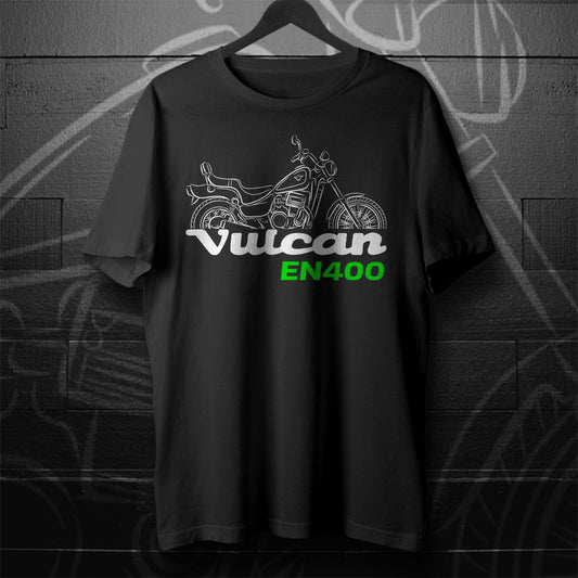 Kawasaki EN400 Vulcan Inspired T-Shirt - Motorcycle Tee Shirt for Riders