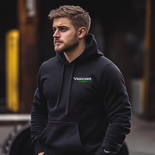 Kawasaki VN2000 Vulcan Classic LT Inspired Hoodie - Motorcycle Sweatshirt for Riders