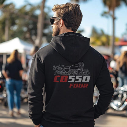 Honda CB550 | F | K & SC Inspired Hoodie - Motorcycle Sweatshirt