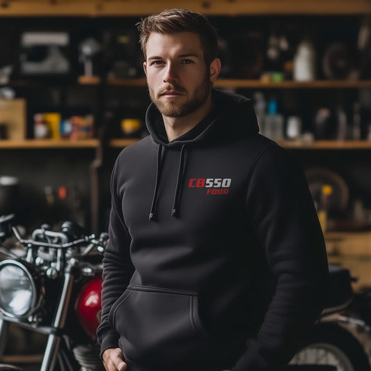 Honda CB550 | F | K & SC Inspired Hoodie - Motorcycle Sweatshirt
