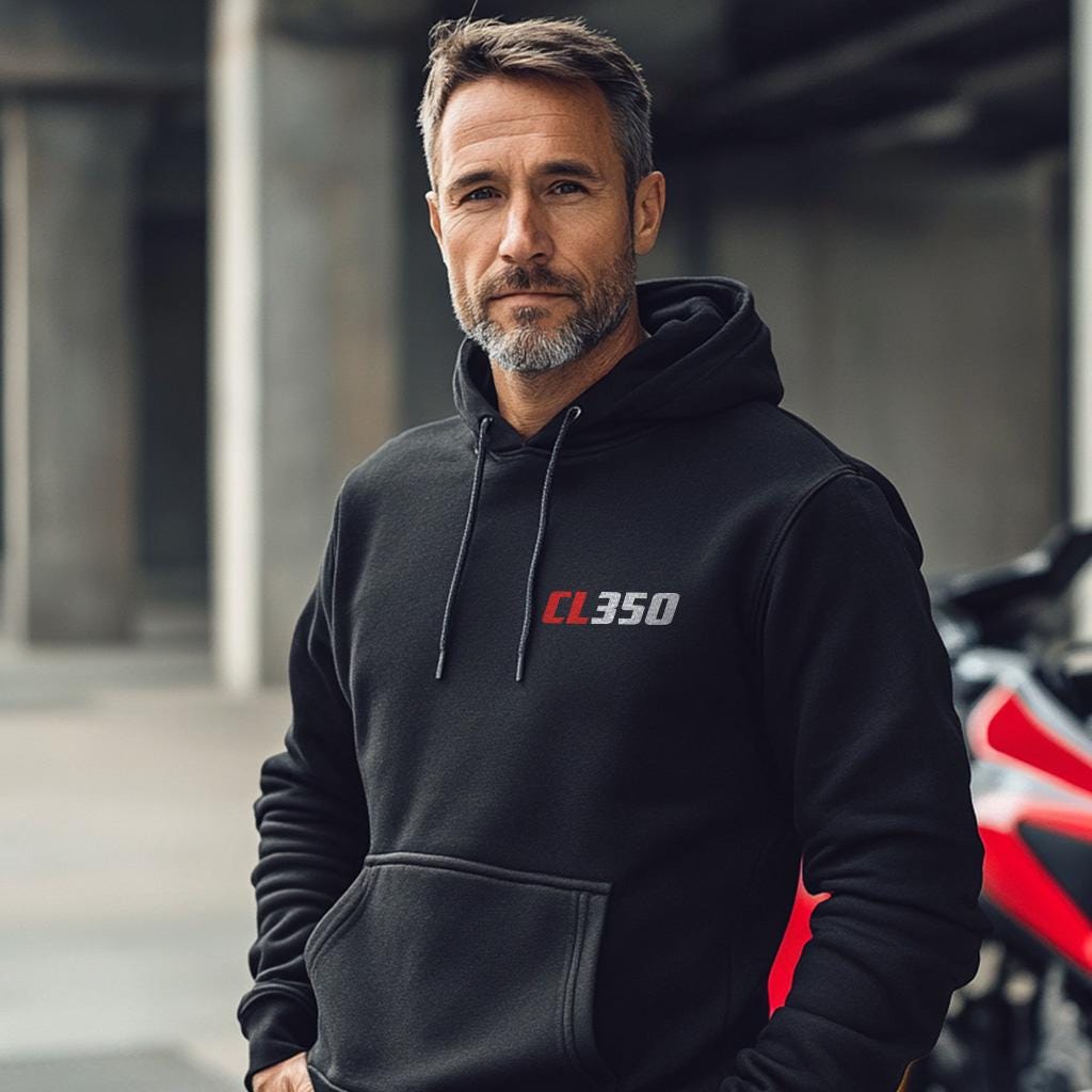 Honda CL350 Inspired Hoodie - Motorcycle Sweatshirt