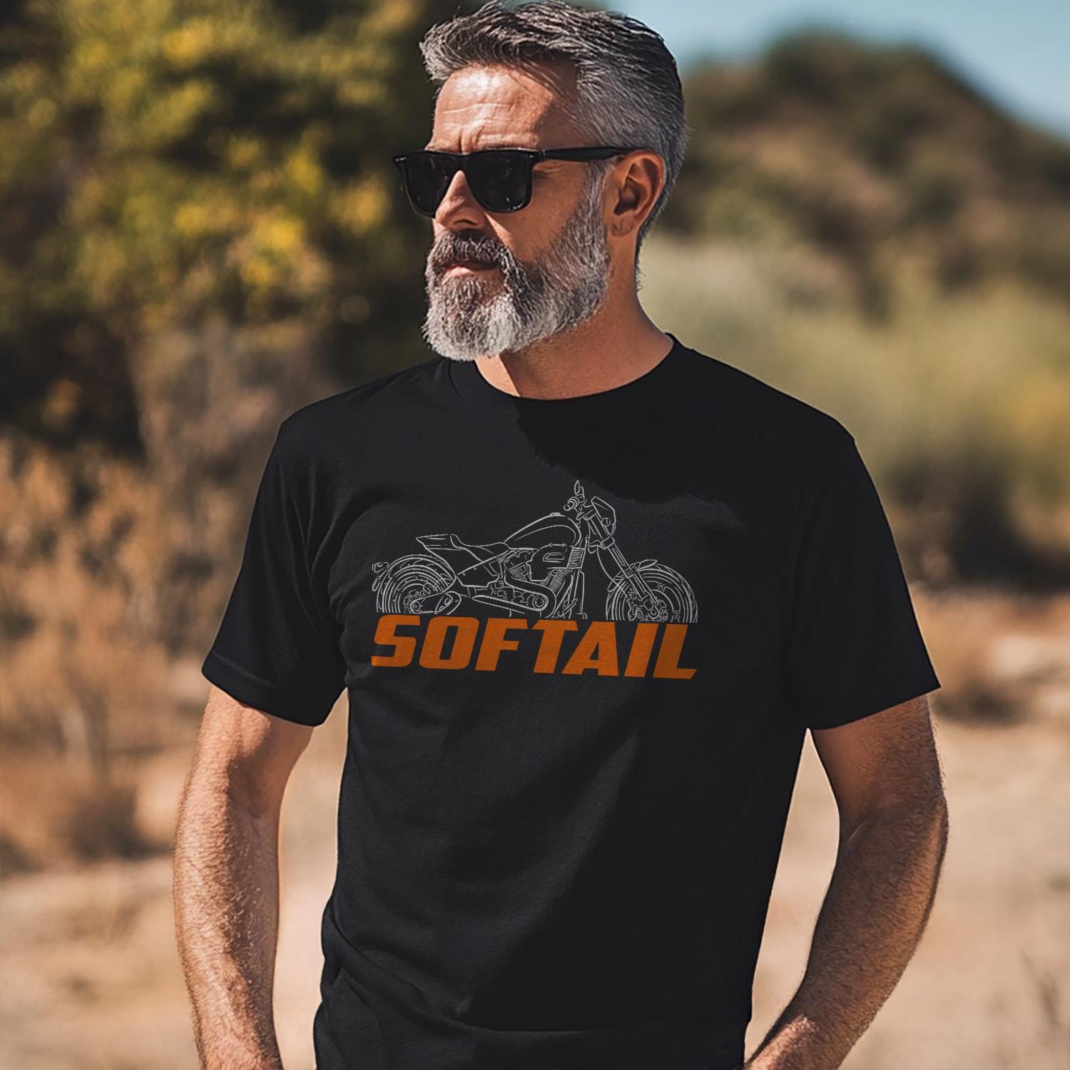 Harley-Davidson Softail FXDR 114 Inspired T-Shirt - Biker Motorcycle Tee Shirt