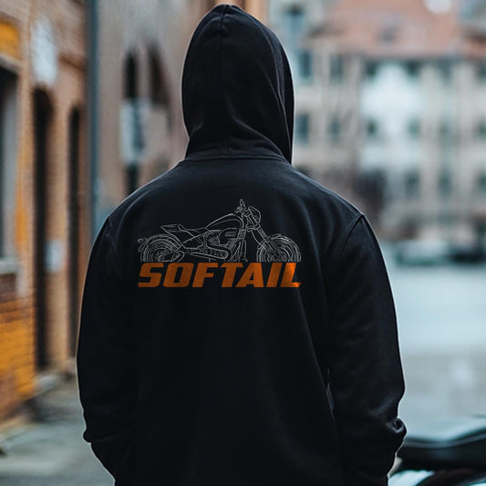 Harley-Davidson Softail FXDR 114 Inspired Hoodie - Biker Motorcycle Sweatshirt