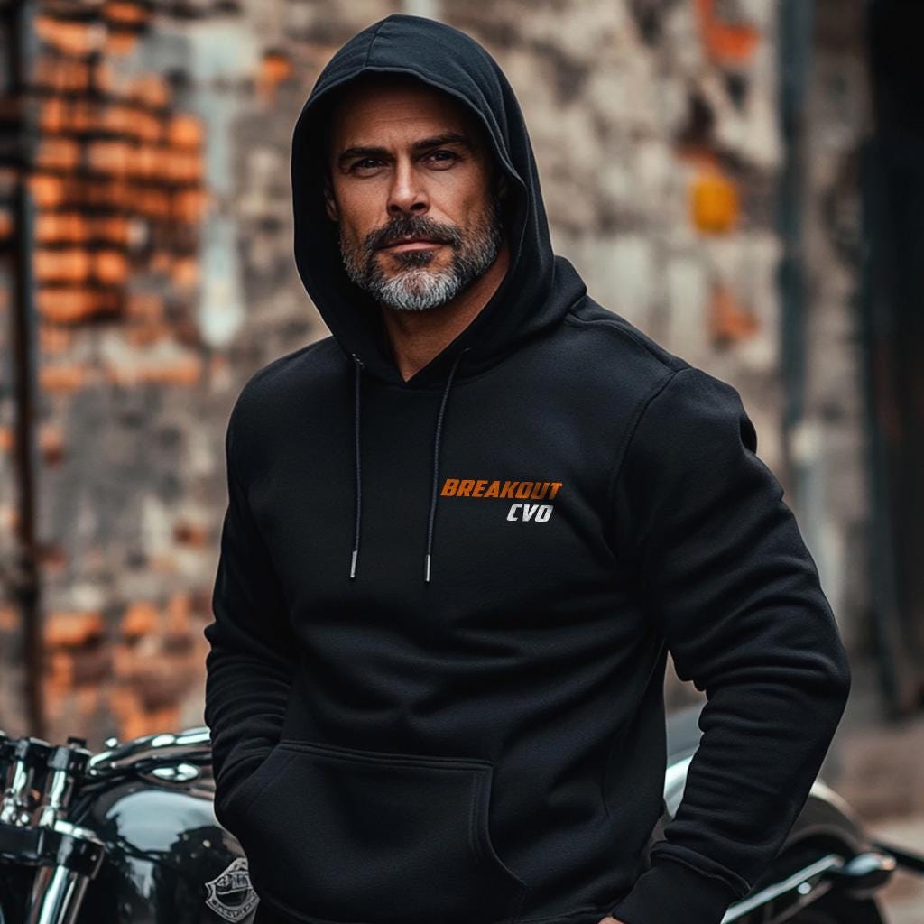 Harley-Davidson FXSBSE CVO Breakout Inspired Hoodie - Biker Motorcycle Sweatshirt