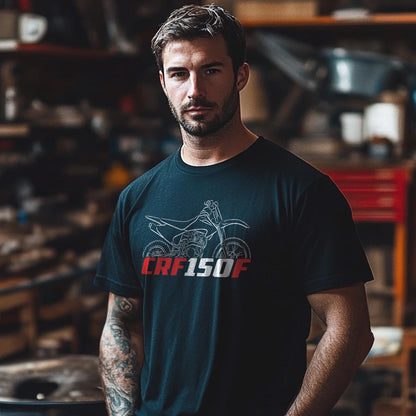 Honda CRF150 | F | L & R Inspired T-Shirt - Motorcycle Tee Shirt
