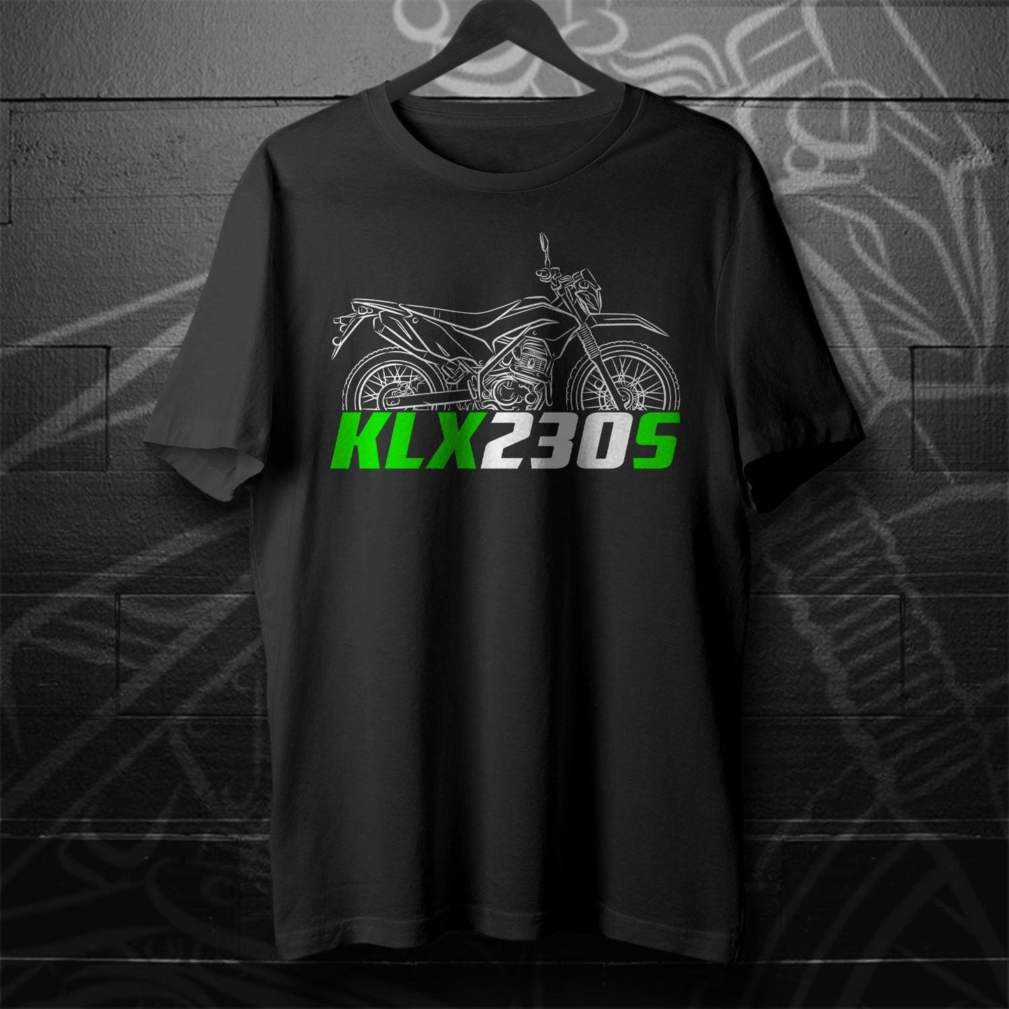 Kawasaki KLX 230S Inspired T-Shirt - Motorcycle Tee Shirt for Riders