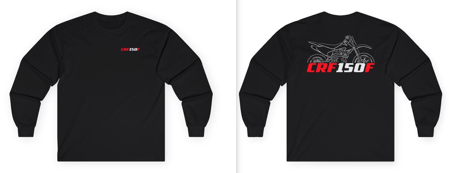Honda CRF150 | F | L & R Inspired T-Shirt - Motorcycle Tee Shirt