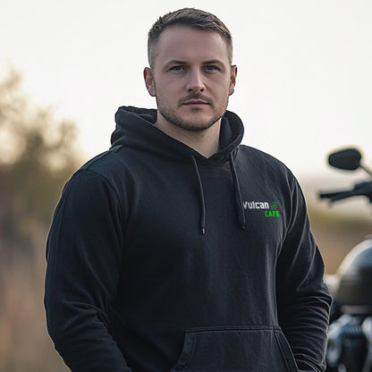 Kawasaki Vulcan S Cafe Inspired Hoodie - Motorcycle Sweatshirt for Riders