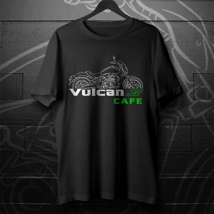 Kawasaki Vulcan S Cafe Inspired T-Shirt - Motorcycle Tee Shirt for Riders