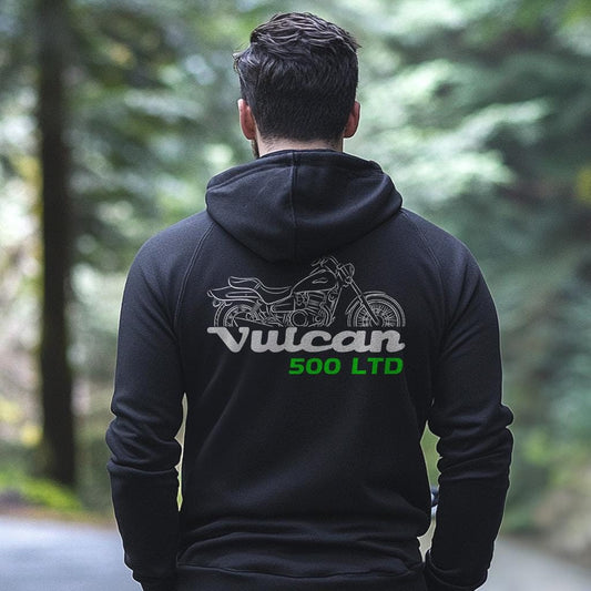 Kawasaki EN500 Vulcan Classic LTD 1996-2009 Inspired Hoodie - Motorcycle Sweatshirt for Riders