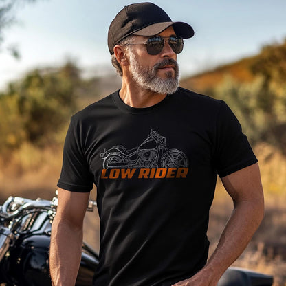 Harley-Davidson FXLR Softail Low Rider Inspired T-Shirt - Biker Motorcycle Tee Shirt