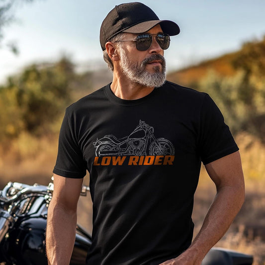 Harley-Davidson FXLR Softail Low Rider Inspired T-Shirt - Biker Motorcycle Tee Shirt