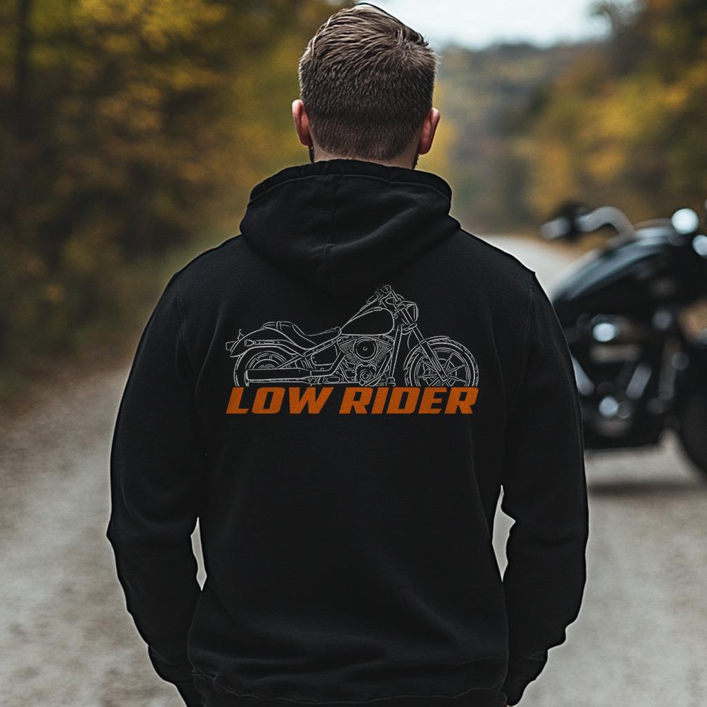 Harley-Davidson FXLR Softail Low Rider Inspired Hoodie - Biker Motorcycle Sweatshirt
