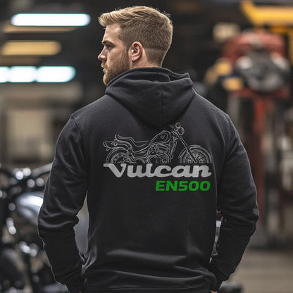 Kawasaki Vulcan 500 EN500 1990-96 Inspired Hoodie - Motorcycle Sweatshirt for Riders
