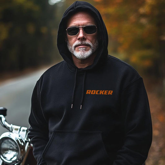 Harley-Davidson FXCW & FXCWC Rocker Inspired Hoodie - Biker Motorcycle Sweatshirt