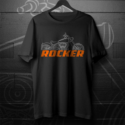 Harley-Davidson FXCW & FXCWC Rocker Inspired T-Shirt - Biker Motorcycle Tee Shirt