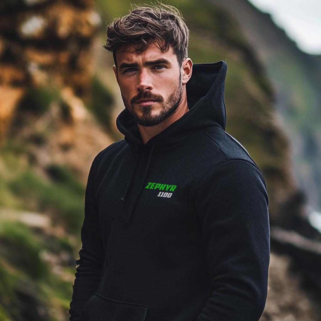 Kawasaki Zephyr 1100 Inspired Hoodie - Motorcycle Sweatshirt for Riders