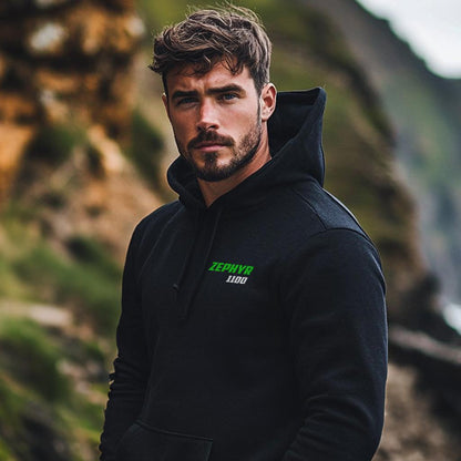 Kawasaki Zephyr 1100 Inspired Hoodie - Motorcycle Sweatshirt for Riders