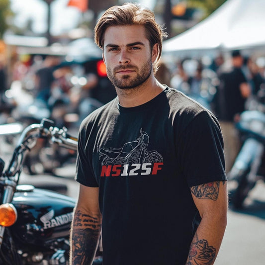 Honda NS125 | F & R Inspired T-Shirt - Motorcycle Tee Shirt for Riders