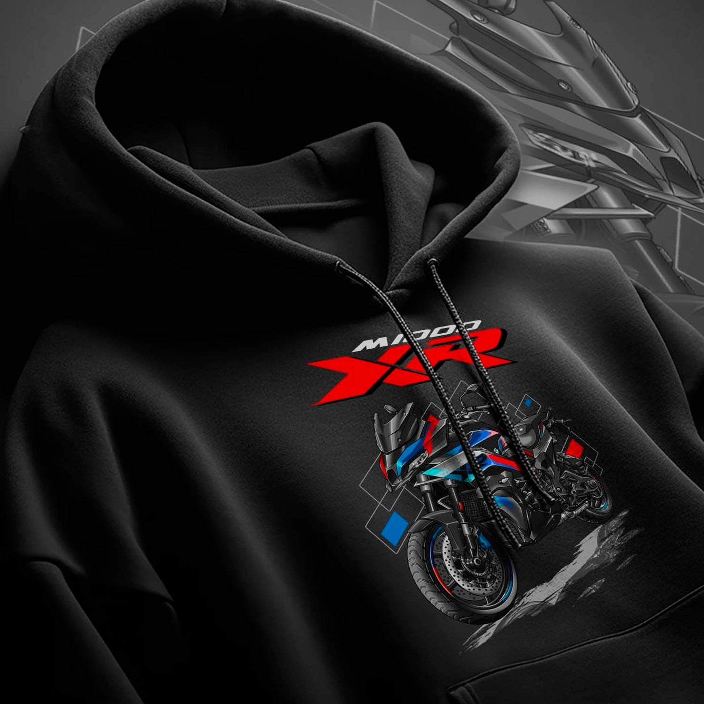 BMW M1000XR Hoodie - Motorcycle Sweatshirt for Motorrad Riders