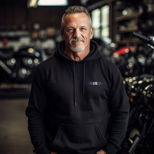 BMW R60 & R60/2 Hoodie - Motorcycle Sweatshirt for Motorrad Riders