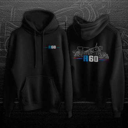 BMW R60 & R60/2 Hoodie - Motorcycle Sweatshirt for Motorrad Riders