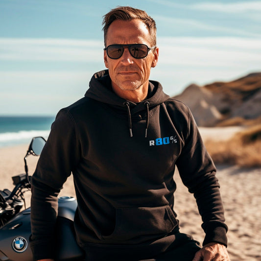 BMW R80G/S Hoodie - Motorcycle Sweatshirt for Motorrad Riders