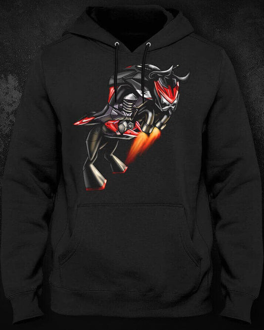 Kawasaki Z 800 Inspired Hoodie - Motorcycle Sweatshirt for Riders