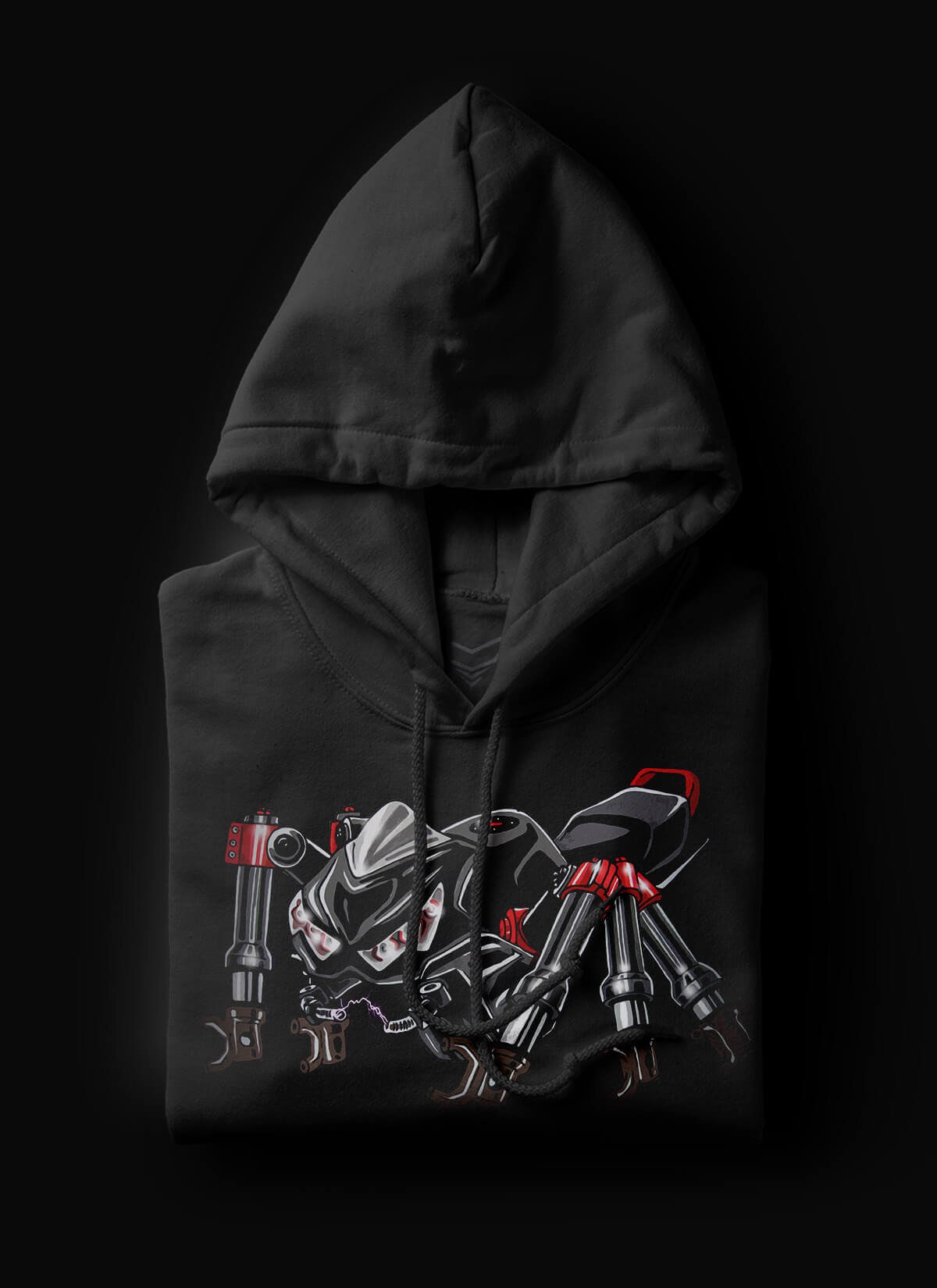 Kawasaki ZX14R Inspired Hoodie - Motorcycle Sweatshirt for Riders